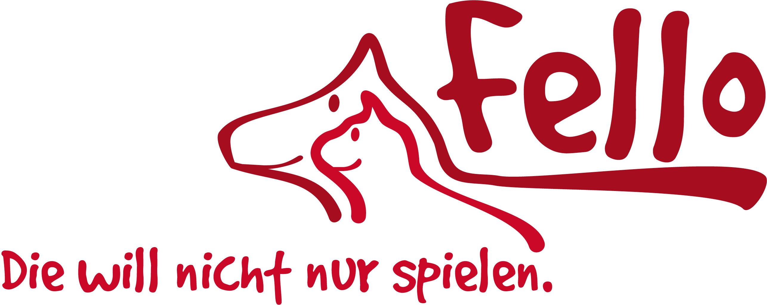 Fello-Logo mit Claim 'Die will niucht nur spielen.'