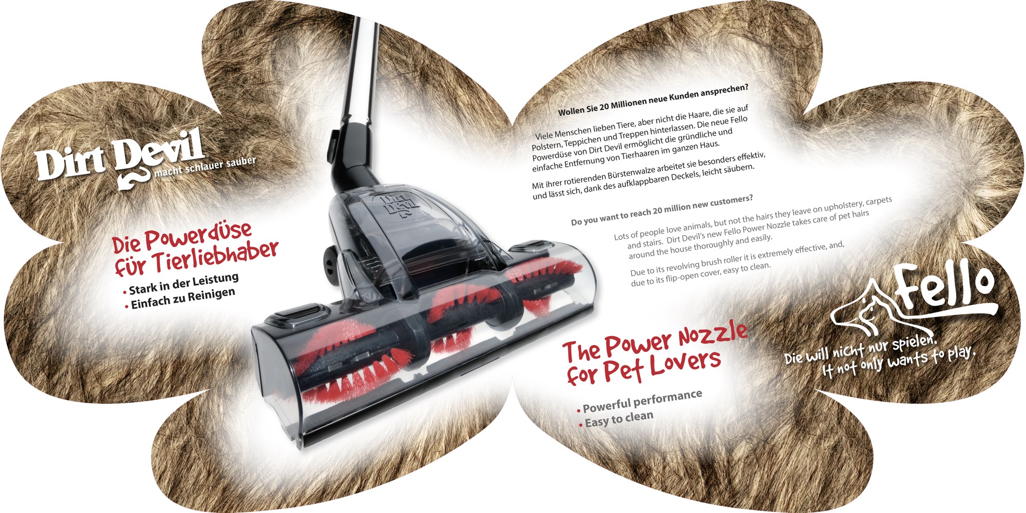 Erste Doppelseite innen des Fello Salesfolders